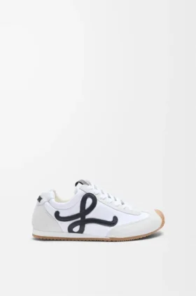 Ballet Runner 2.0 z nylonu i skóry cielęcej
