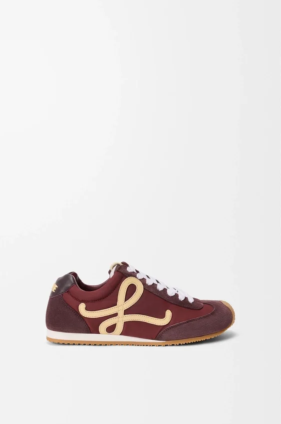Ballet Runner 2.0 z nylonu i zamszu Ballet Runner 2.0 z nylonu i zamszu