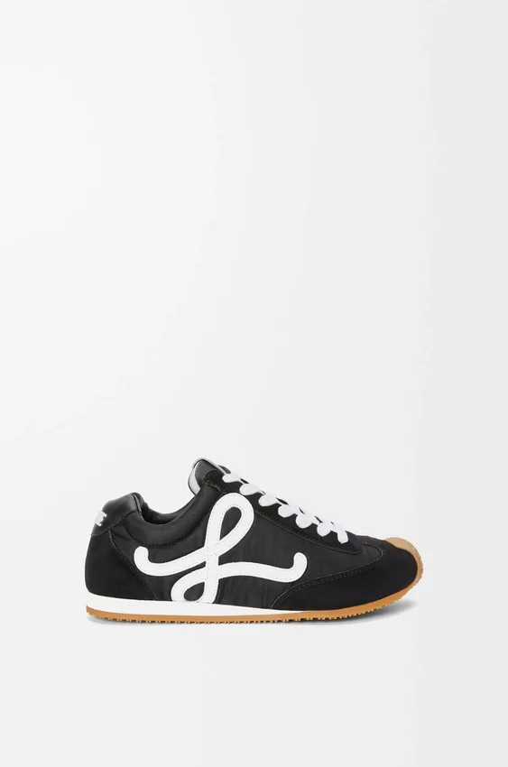 Ballet Runner 2.0 z nylonu i zamszu Ballet Runner 2.0 z nylonu i zamszu