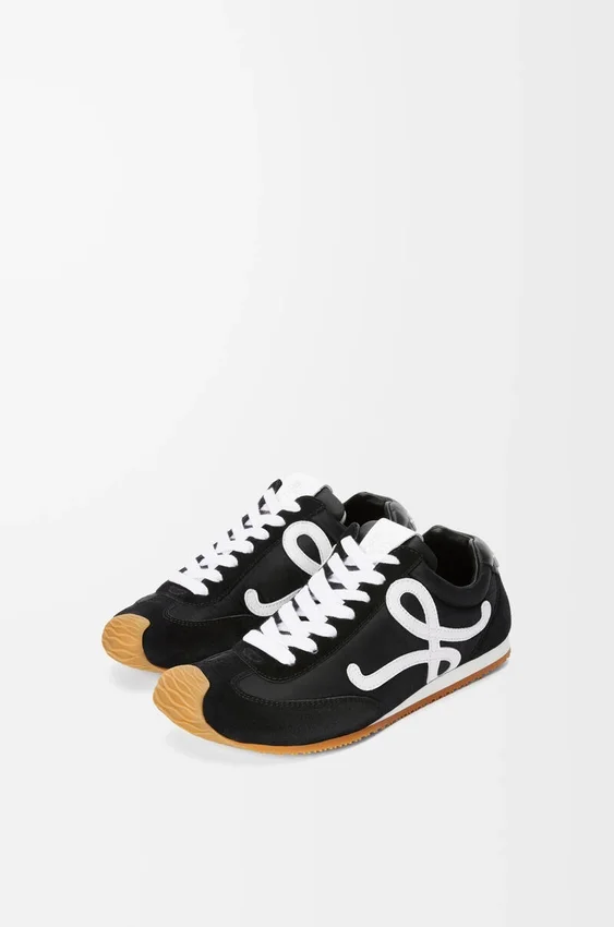 Ballet Runner 2.0 z nylonu i zamszu Ballet Runner 2.0 z nylonu i zamszu
