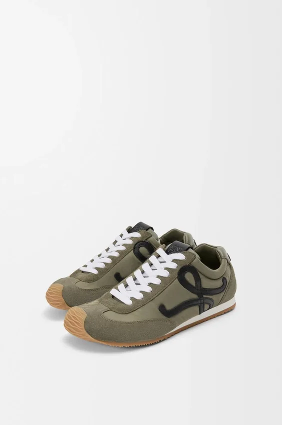 Ballet Runner 2.0 z nylonu i zamszu Ballet Runner 2.0 z nylonu i zamszu