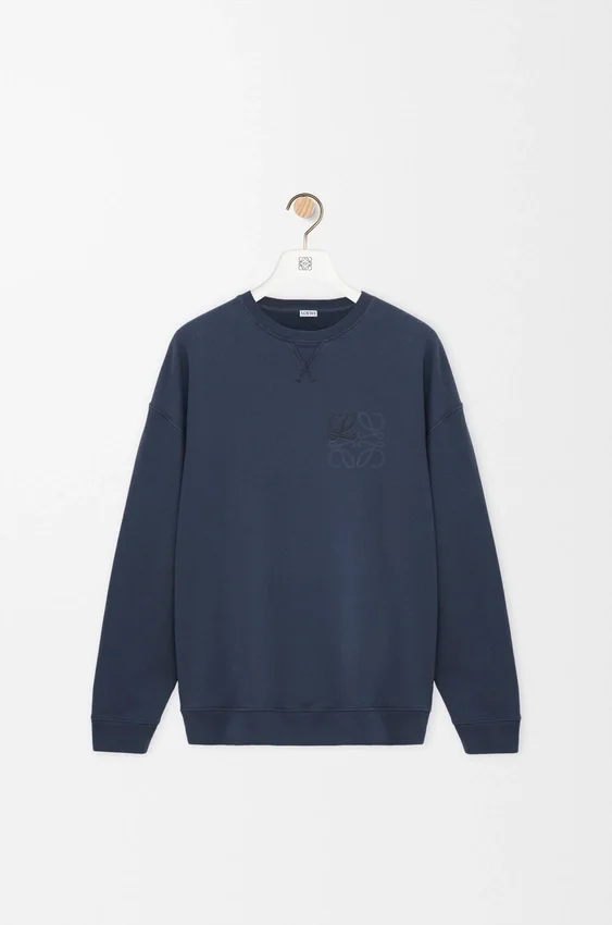 Bluza z anagramem z bawełny Bluza z anagramem z bawełny
