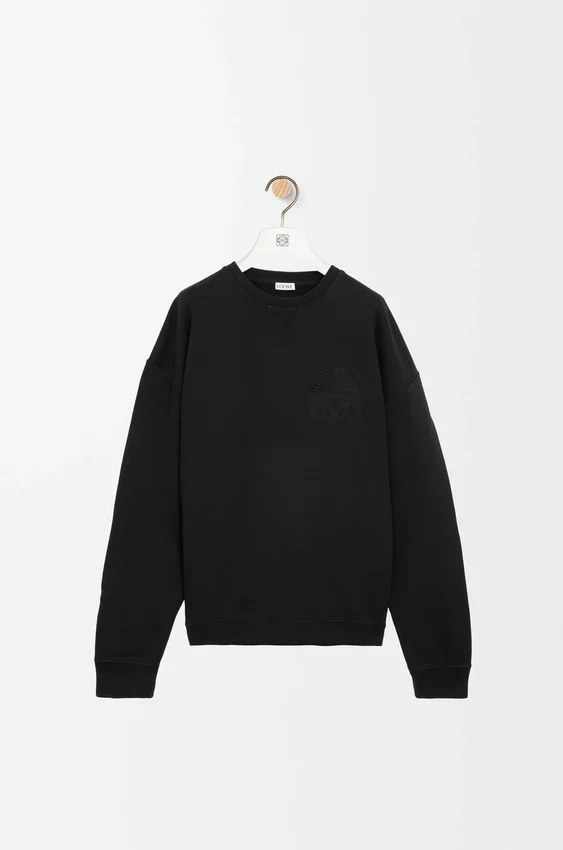 Bluza z anagramem z bawełny Bluza z anagramem z bawełny