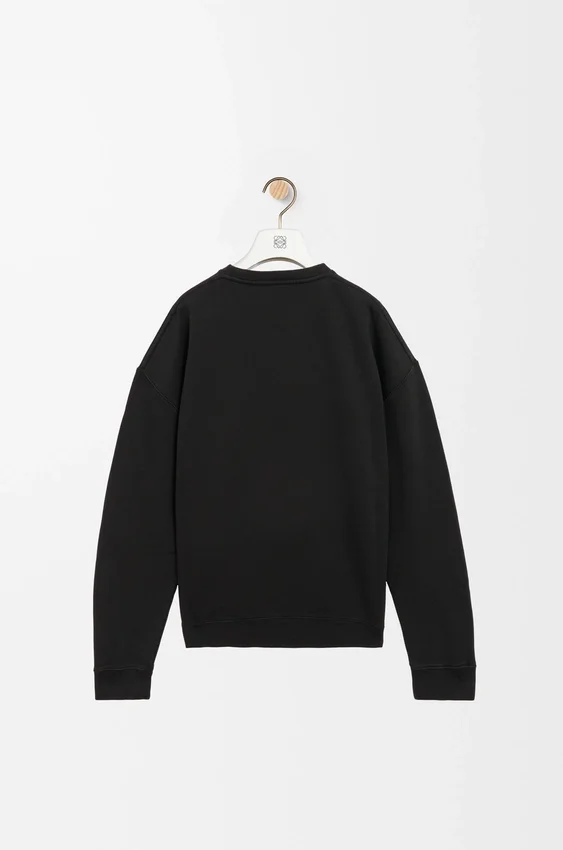 Bluza z anagramem z bawełny Bluza z anagramem z bawełny