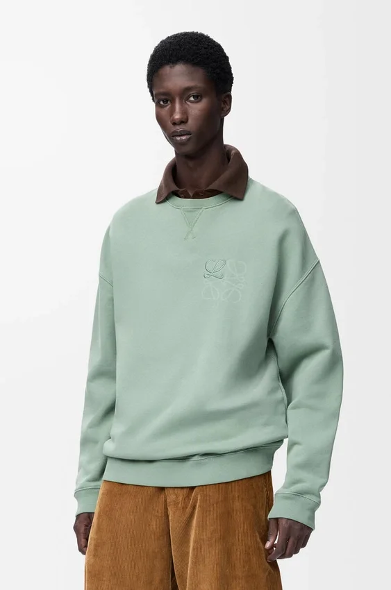 Bluza z anagramem z bawełny Bluza z anagramem z bawełny