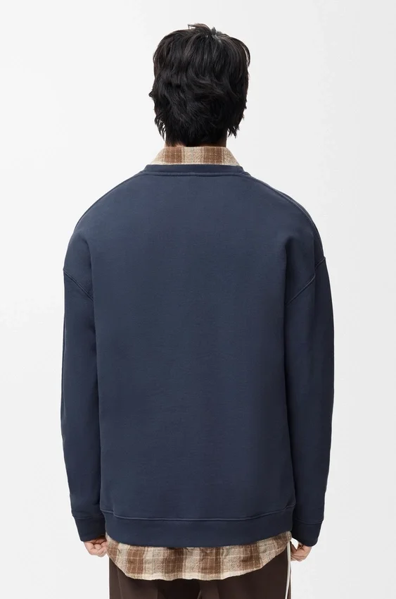 Bluza z anagramem z bawełny Bluza z anagramem z bawełny