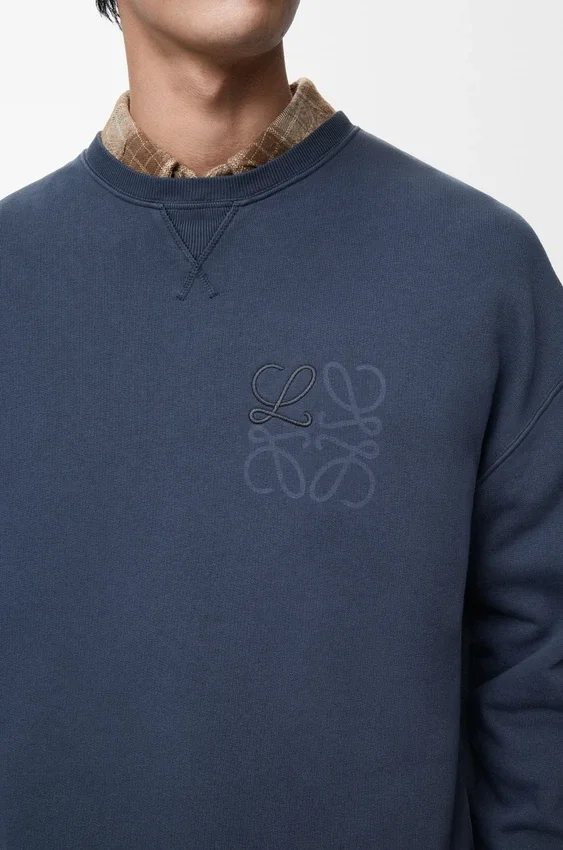Bluza z anagramem z bawełny Bluza z anagramem z bawełny