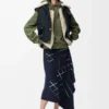 Bluza z kapturem Flamenco z bawełny i kaszmiru Bluza z kapturem Flamenco z bawełny i kaszmiru