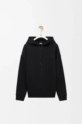 Bluza z kapturem o luźnym kroju, wykonana z bawełny