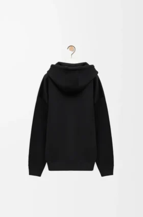 Bluza z kapturem o luźnym kroju, wykonana z bawełny