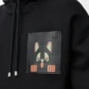 Bluza z kapturem o luźnym kroju, wykonana z bawełny Bluza z kapturem o luźnym kroju, wykonana z bawełny