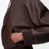 Bluza z kapturem w stylu Flamenco z nappa jagnięcej Bluza z kapturem w stylu Flamenco z nappa jagnięcej
