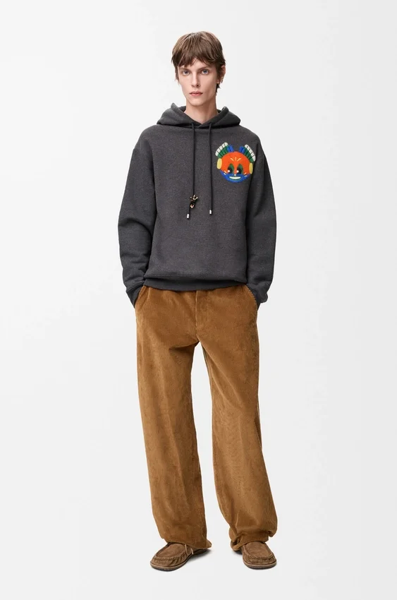 Bluza z kapturem z bawełny Bluza z kapturem z bawełny