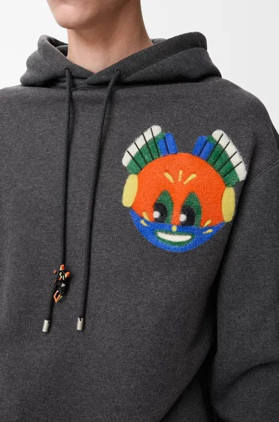 Bluza z kapturem z bawełny Bluza z kapturem z bawełny