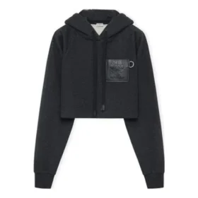 Bluza z kapturem z krótkim rękawem z kolekcji SS23 „Black” S359Y25X30-1720 Bluza z kapturem z krótkim rękawem z kolekcji SS23 „Black” S359Y25X30-1720
