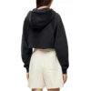 Bluza z kapturem z krótkim rękawem z kolekcji SS23 „Black” S359Y25X30-1720