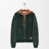 Bluza z kapturem z owczej skóry Bluza z kapturem z owczej skóry