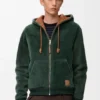 Bluza z kapturem z owczej skóry Bluza z kapturem z owczej skóry