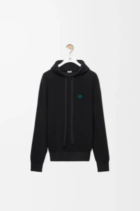 Bluza z kapturem z wełny