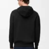 Bluza z kapturem zapinana na zamek, wykonana z wełny Bluza z kapturem zapinana na zamek, wykonana z wełny