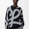 Bluza z wełny i bawełny Bluza z wełny i bawełny