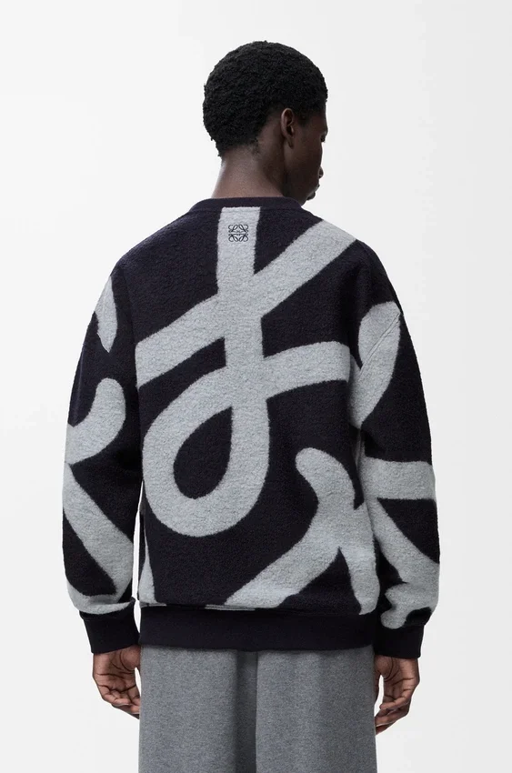 Bluza z wełny i bawełny Bluza z wełny i bawełny