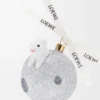Bombka Bunny on the moon z dmuchanego szkła Bombka Bunny on the moon z dmuchanego szkła