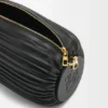 Bracelet Pouch z plisowanej skóry jagnięcej nappa