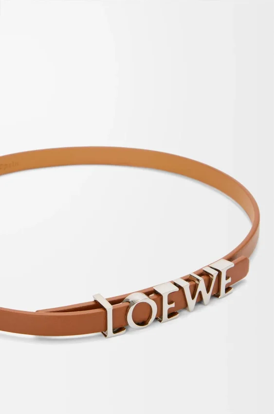 Bransoletka „Double Wrap” marki loewe ze skóry cielęcej Bransoletka „Double Wrap” marki loewe ze skóry cielęcej