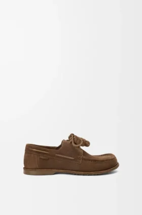 Buty żeglarskie „Campo” z zamszowej skóry cielęcej