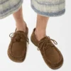 Buty żeglarskie „Campo” z zamszowej skóry cielęcej Buty żeglarskie „Campo” z zamszowej skóry cielęcej