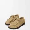 Buty sznurowane Faro z zamszowej skóry cielęcej Buty sznurowane Faro z zamszowej skóry cielęcej