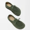 Buty sznurowane Faro z zamszowej skóry cielęcej Buty sznurowane Faro z zamszowej skóry cielęcej