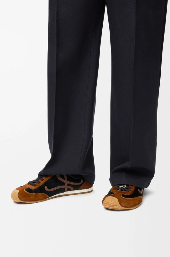 Buty typu „baletki” 2.0 z owłosionej skóry cielęcej Buty typu „baletki” 2.0 z owłosionej skóry cielęcej