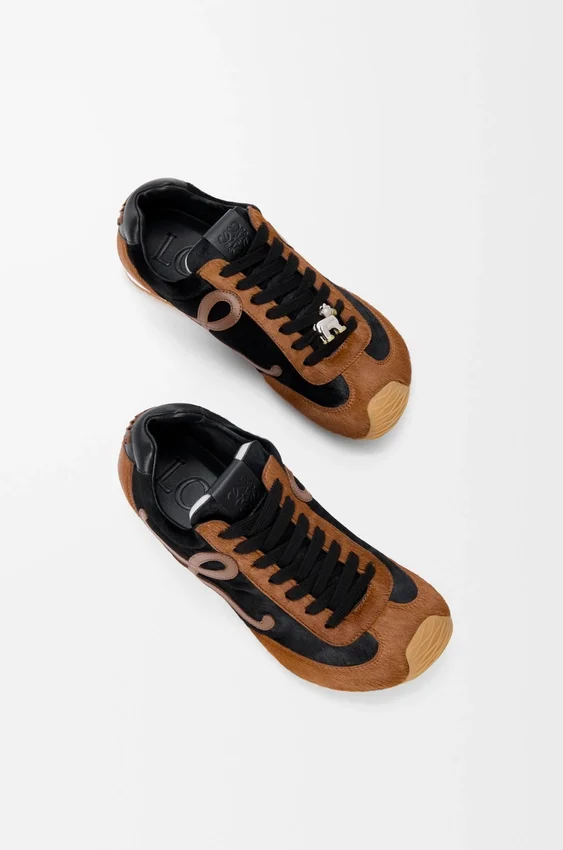 Buty typu „baletki” 2.0 z owłosionej skóry cielęcej Buty typu „baletki” 2.0 z owłosionej skóry cielęcej