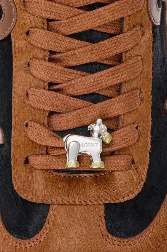 Buty typu „baletki” 2.0 z owłosionej skóry cielęcej Buty typu „baletki” 2.0 z owłosionej skóry cielęcej