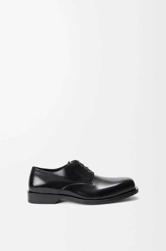 Buty typu derby „Bobine” z szczotkowanej skóry cielęcej Buty typu derby „Bobine” z szczotkowanej skóry cielęcej