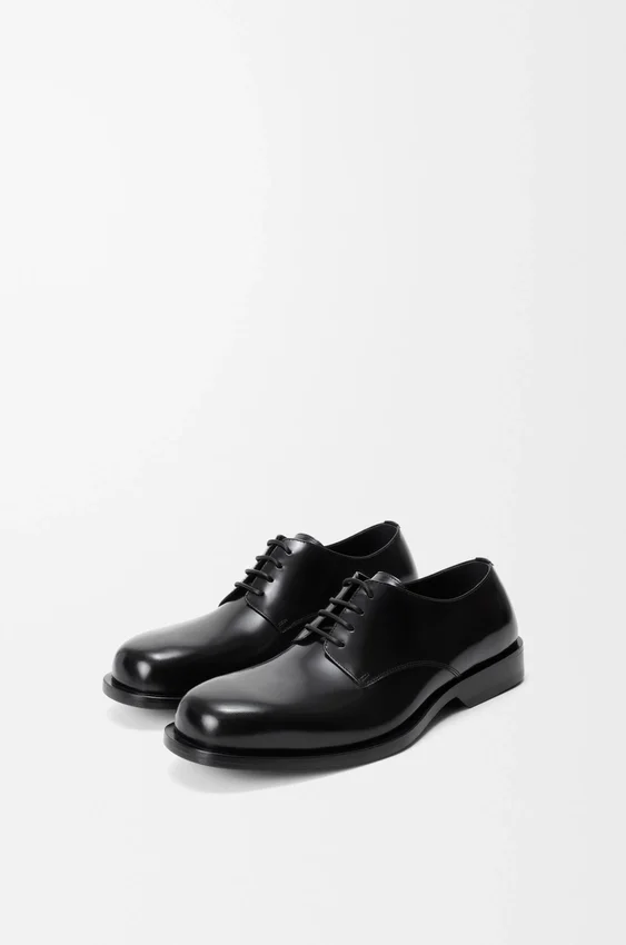 Buty typu derby „Bobine” z szczotkowanej skóry cielęcej Buty typu derby „Bobine” z szczotkowanej skóry cielęcej