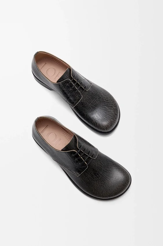 Buty typu derby Campo z postarzanej skóry cielęcej Buty typu derby Campo z postarzanej skóry cielęcej
