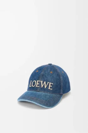 Czapka loewe z dżinsu