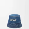 Czapka typu bucket loewe z dżinsu