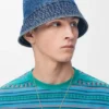 Czapka typu bucket loewe z dżinsu