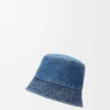Czapka typu bucket loewe z dżinsu