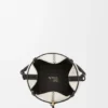 Czapka typu bucket „Treasure Bako” z płótna żakardowego i skóry cielęcej Czapka typu bucket „Treasure Bako” z płótna żakardowego i skóry cielęcej