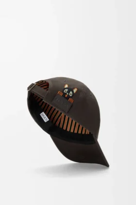 Czapka z motywem futurystycznego kota z bawełny