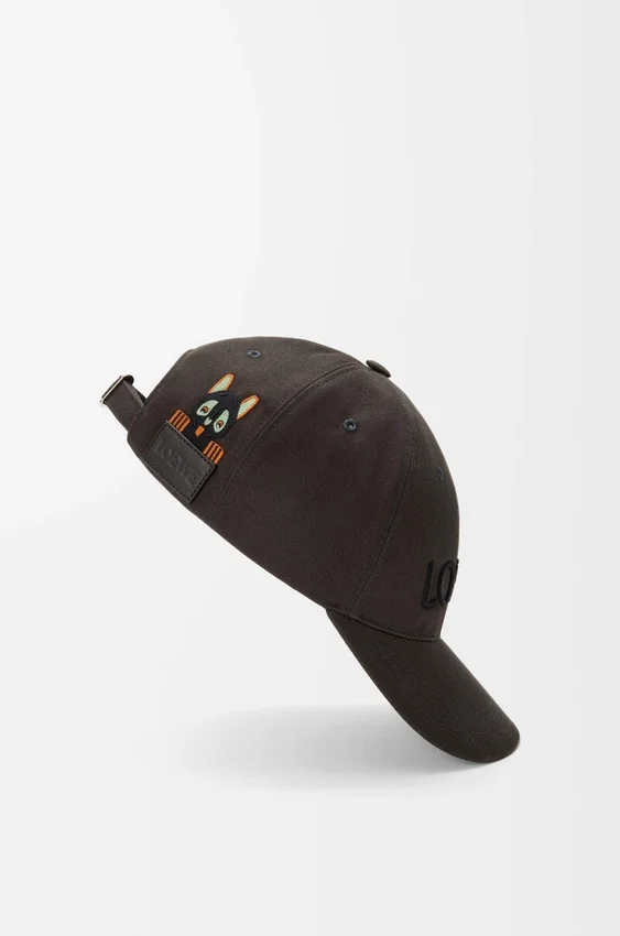 Czapka z motywem futurystycznego kota z bawełny Czapka z motywem futurystycznego kota z bawełny
