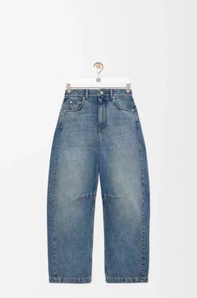 Dżinsy Anagram Barrel z denimu