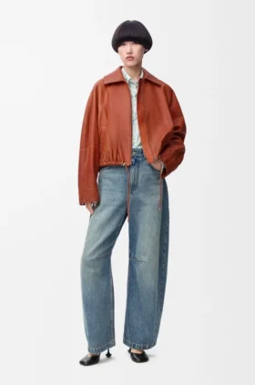Dżinsy Anagram Barrel z denimu