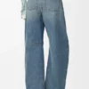 Dżinsy Anagram Barrel z denimu