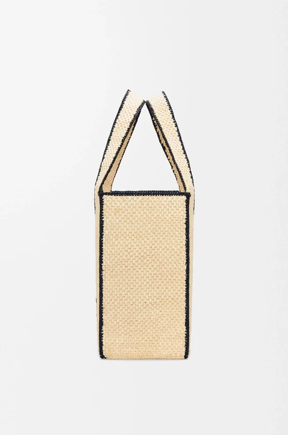 Duża torba Loewe Font Tote z rafii Duża torba Loewe Font Tote z rafii